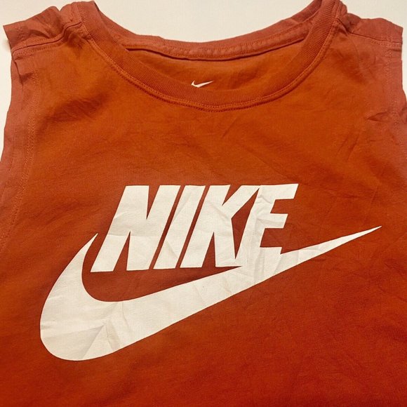Nike Women Medium Workout Athletic Gym Tank Top LOGO - Picture 5 of 7